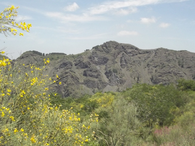 Panorama nel parco nazionale del Vesuvio