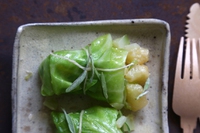 Involtini di verza con patate e formaggio d’alpeggio