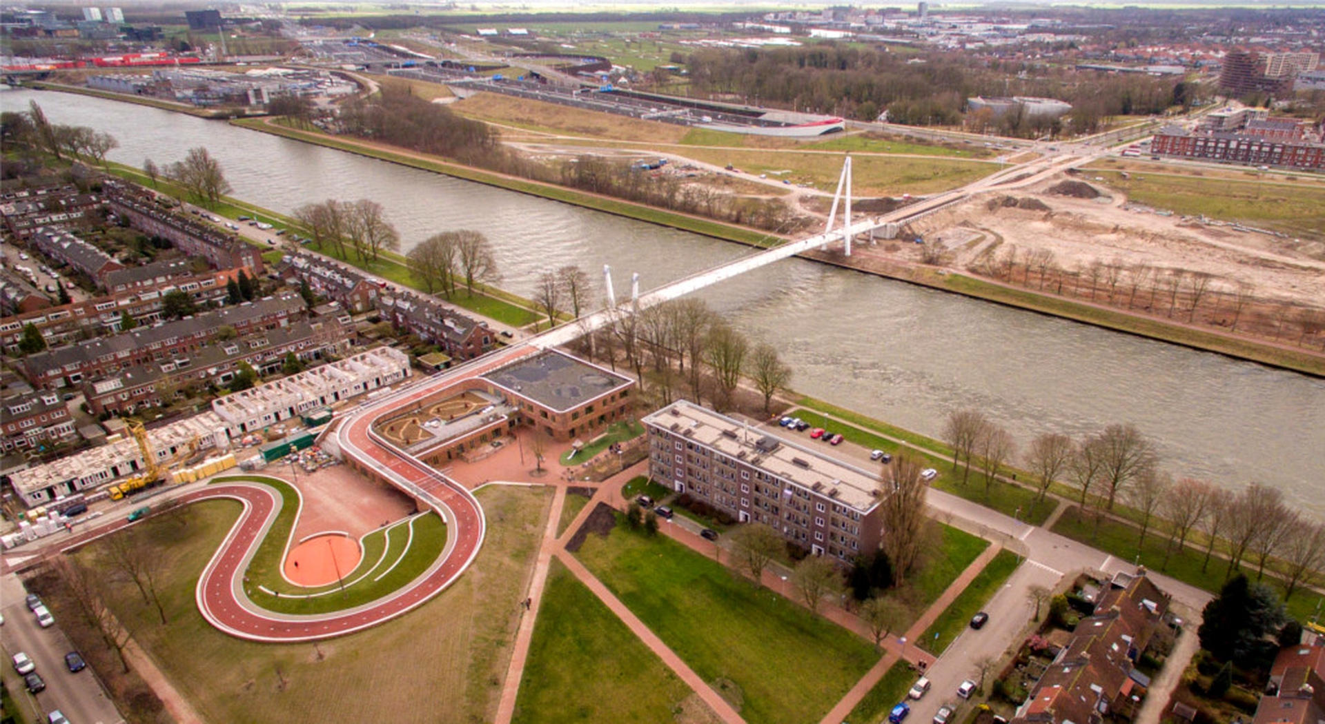 Utrecht's bicycle bridge