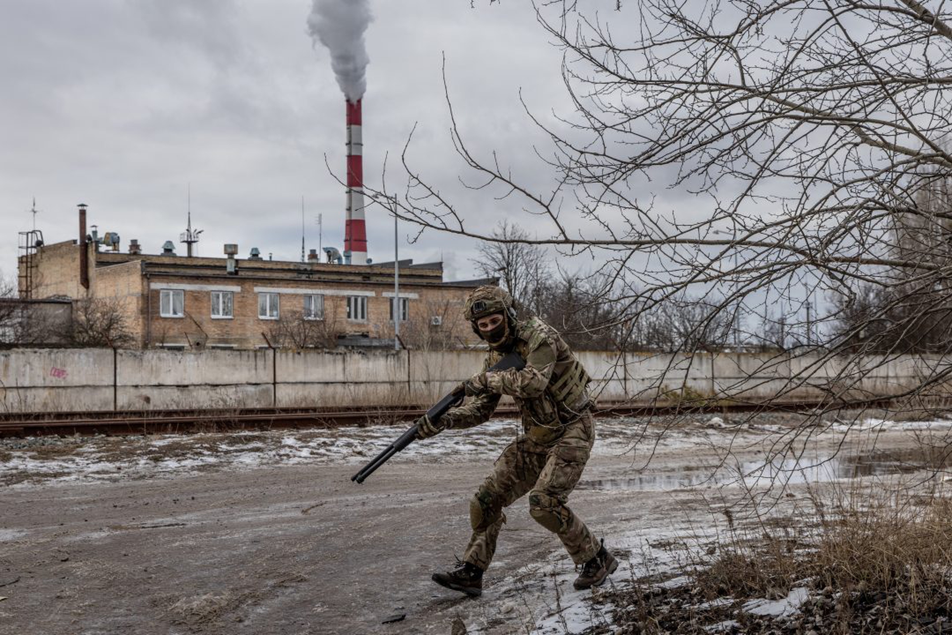 Civilians Continue Combat Training With Kyiv Territorial Defence Units