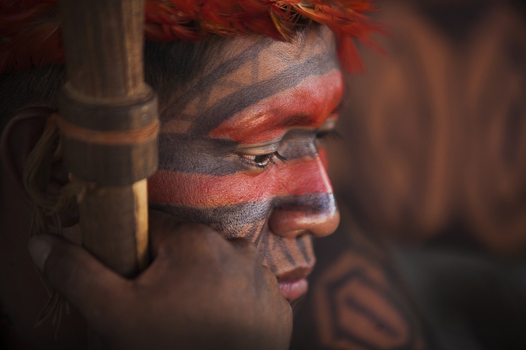 Rappresentante del popolo Munduruku