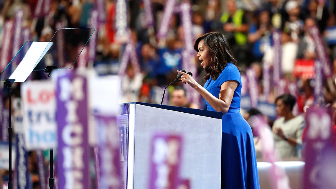 Michelle Obama, the full transcript of her speech at the Democratic Convention