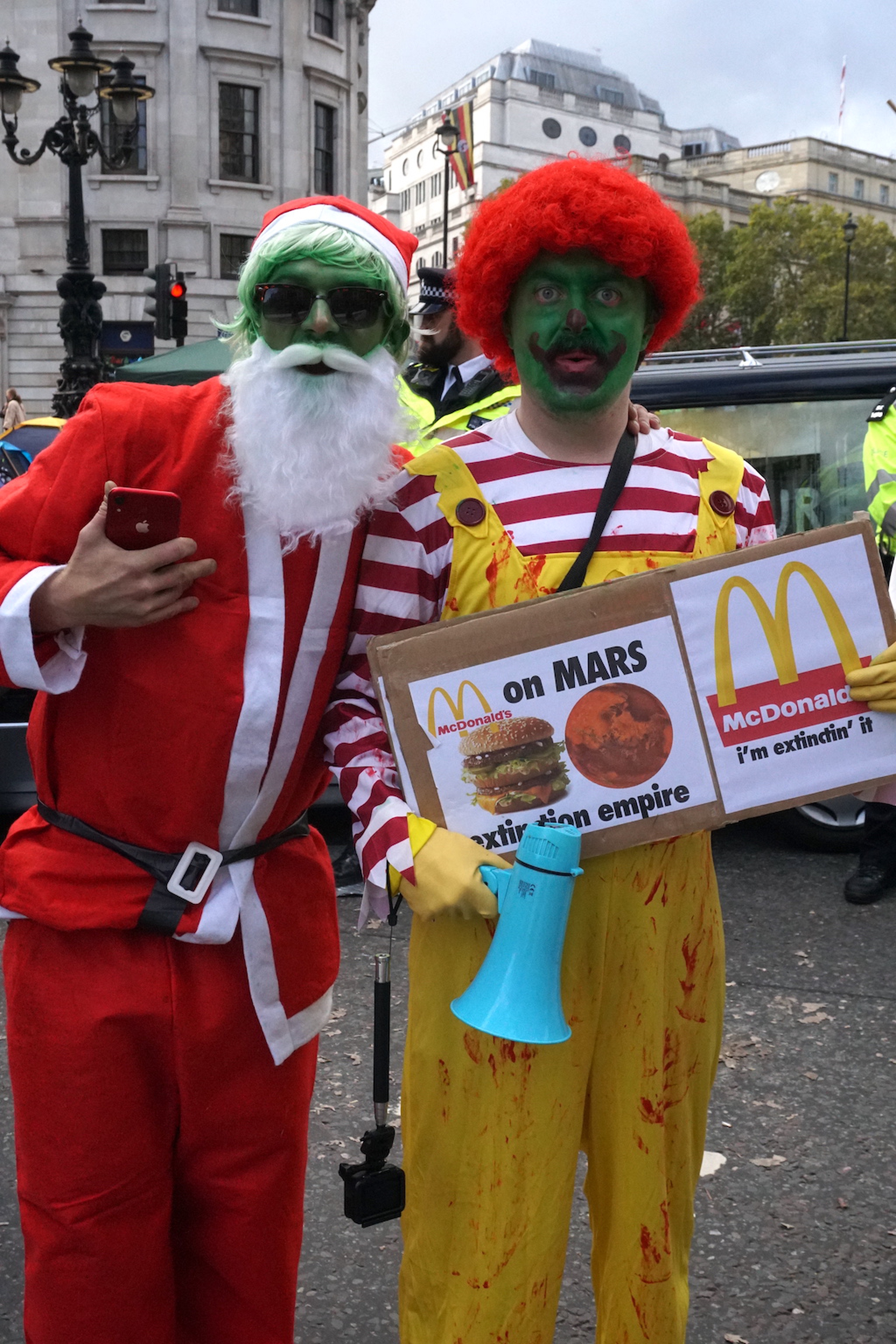 La ribellione internazionale di Extinction Rebellion a Londra