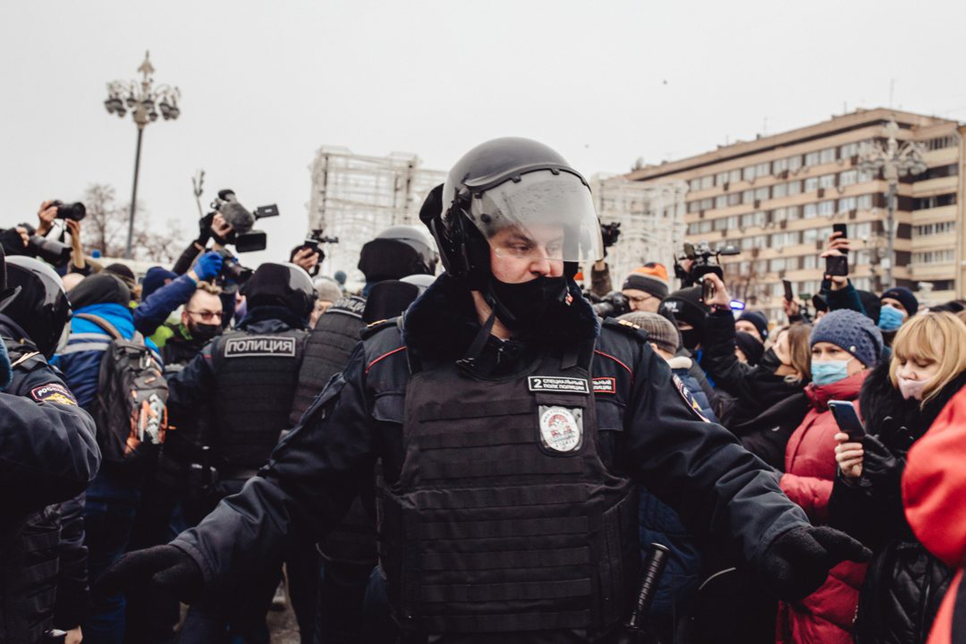 Le manifestazioni in Russia per la scarcerazione di Navalny