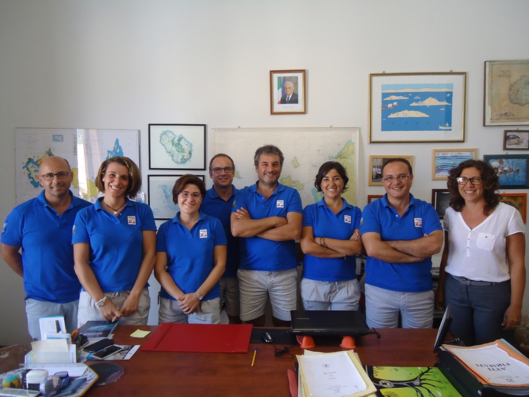 Staffa dell'Area marina protetta delle isole Egadi.