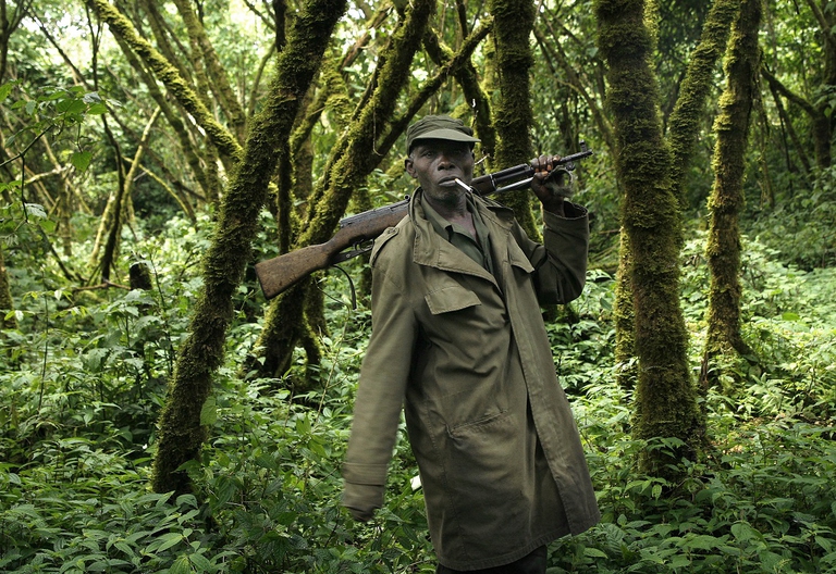 Ranger nel parco nazionale Virunga