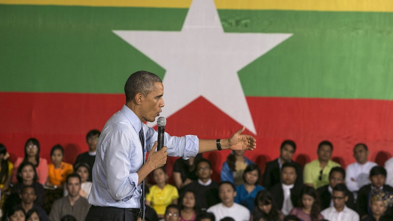 obama yangon