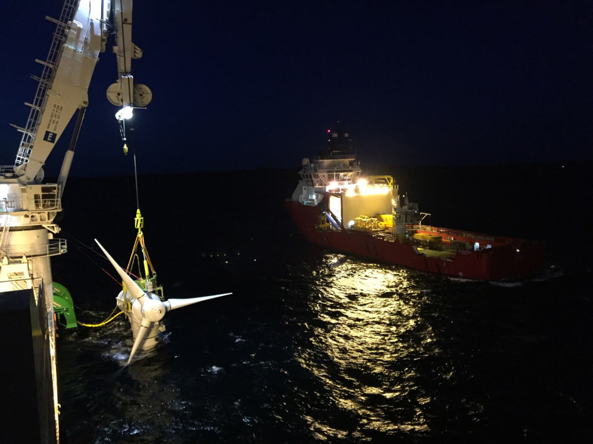 energia dalle maree installazione