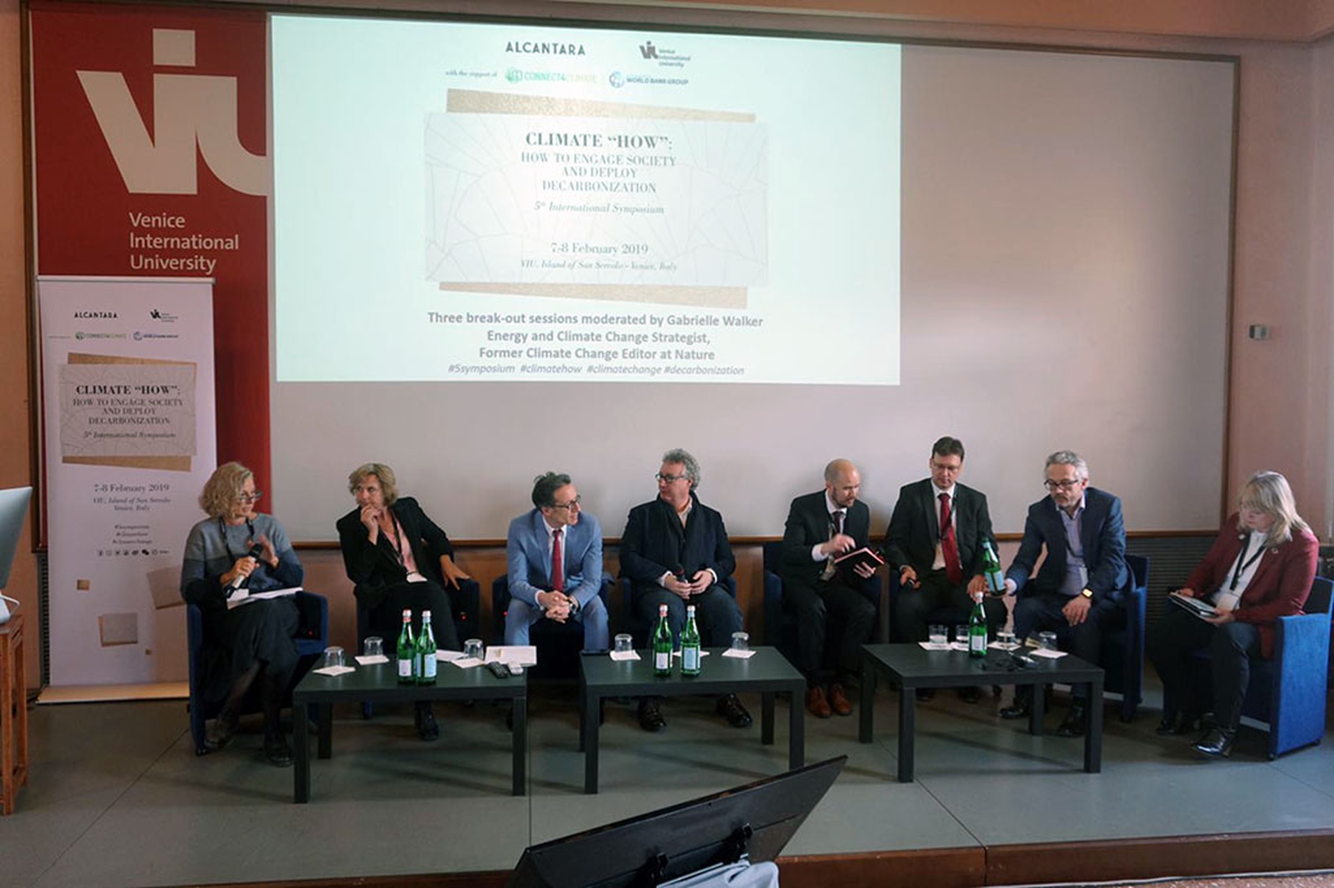 Un momento del quinto Simposio internazionale sulla sostenibilità