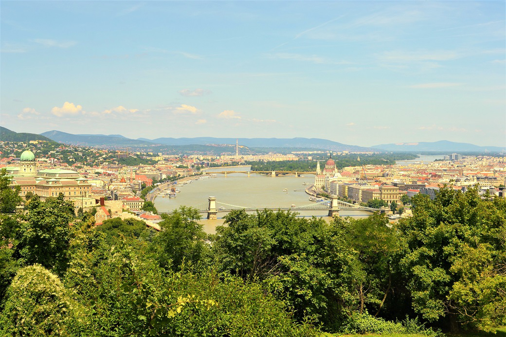 Passeggiare lungo il Danubio