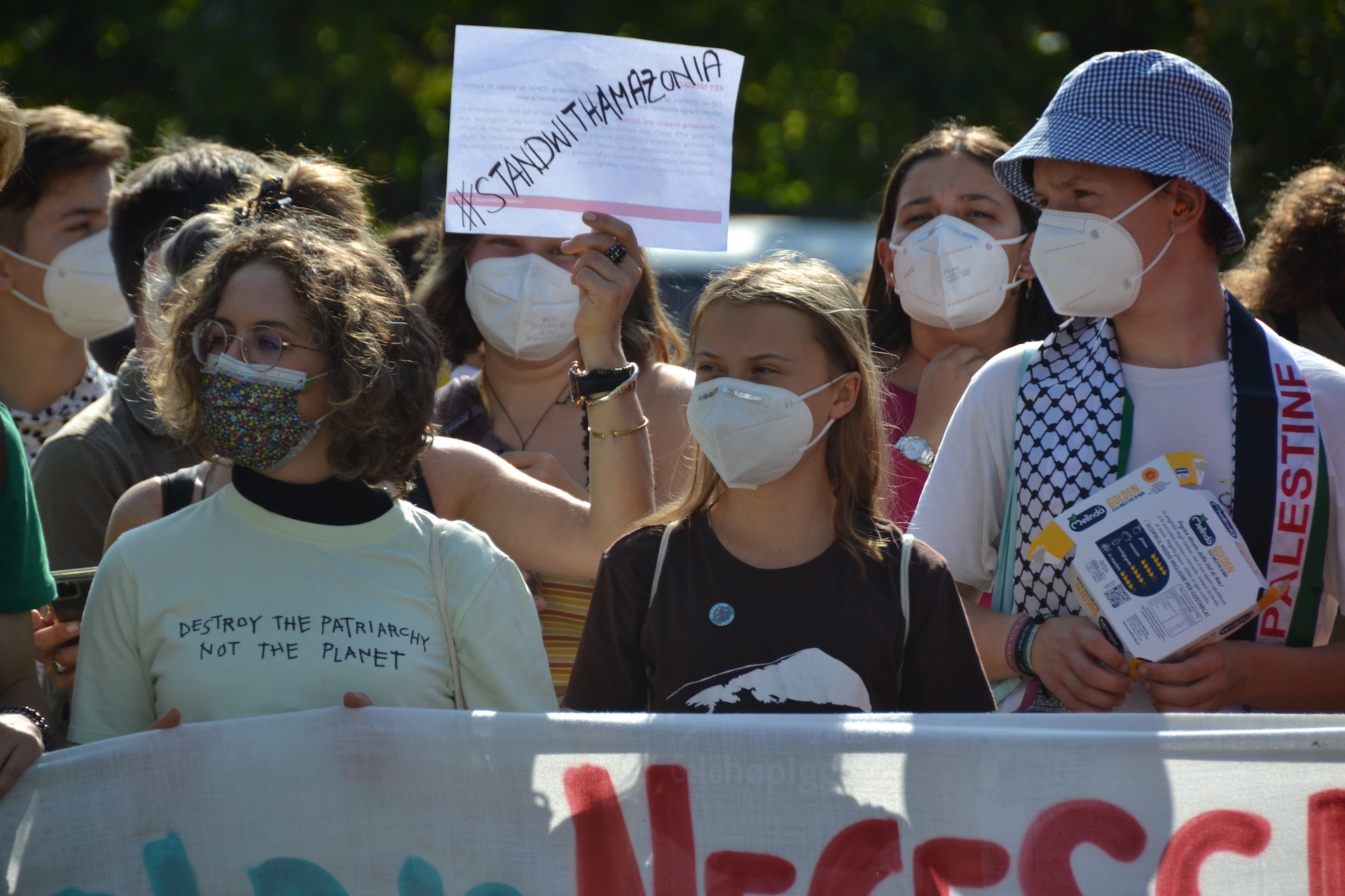 Il corteo per il clima a Milano il 1 ottobre14
