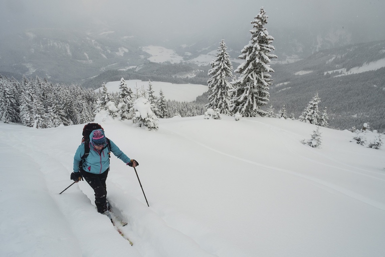 Sci di fondo in montagna