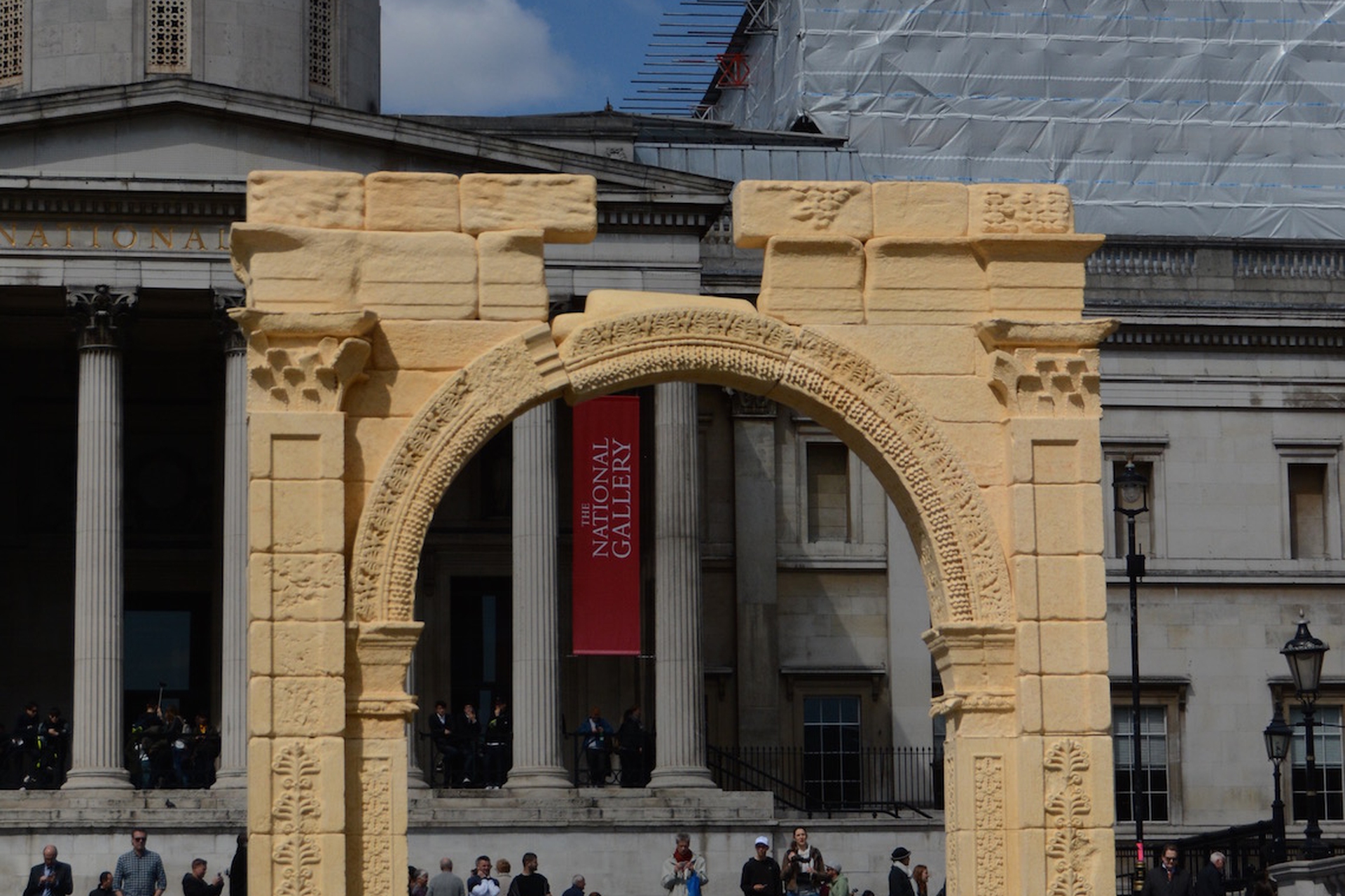 L'arco di Palmira ricostruito a Trafalgar Square LifeGate