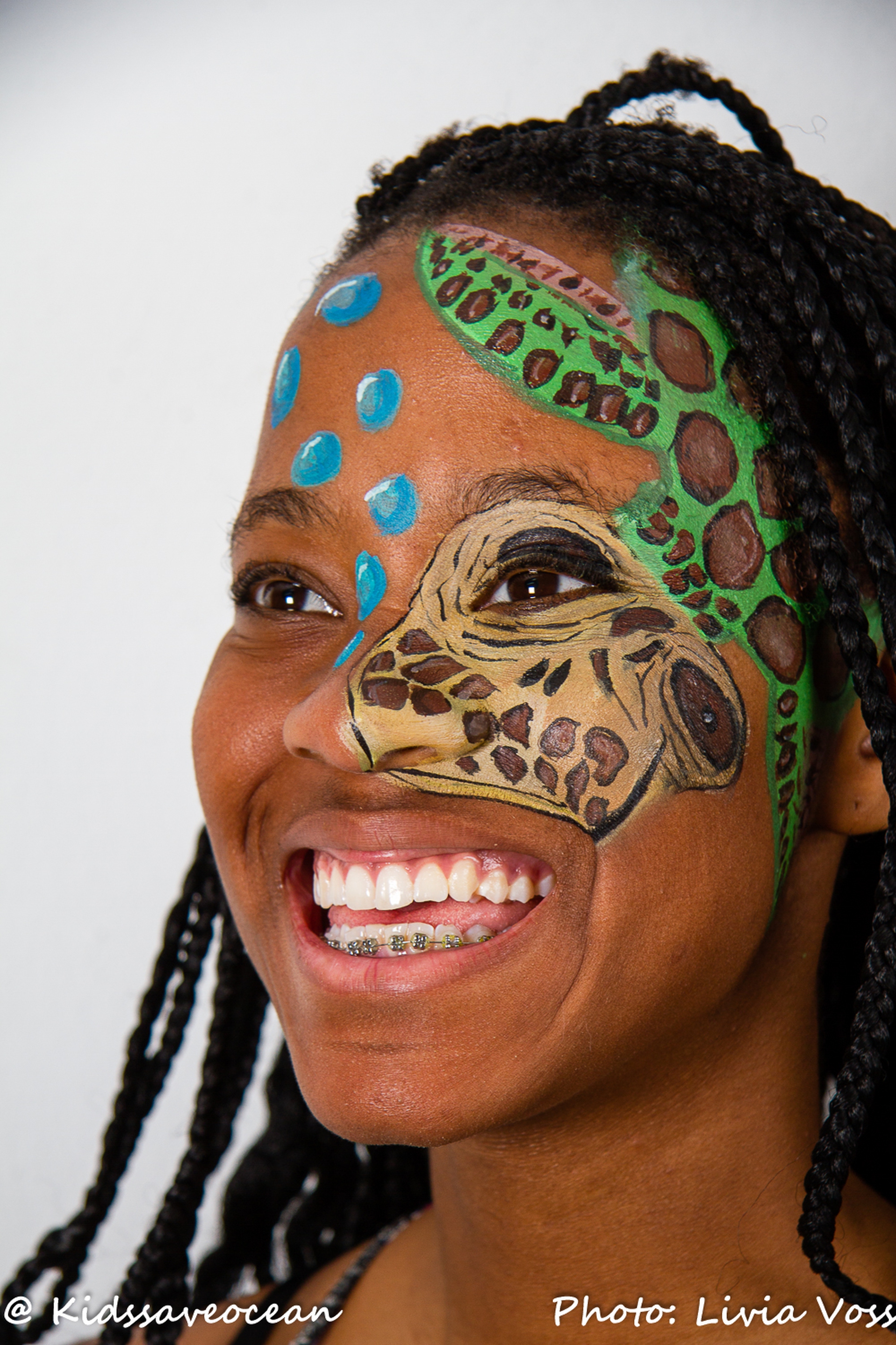 Face painting by Kids Save Ocean