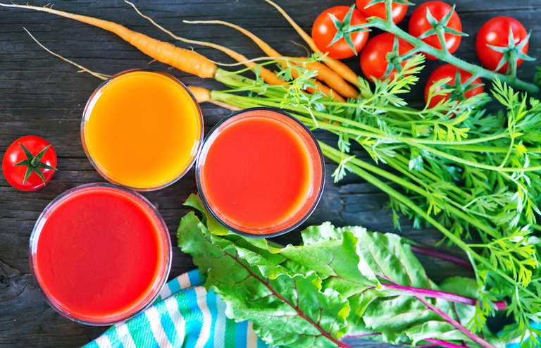 estratti di frutta e verdura