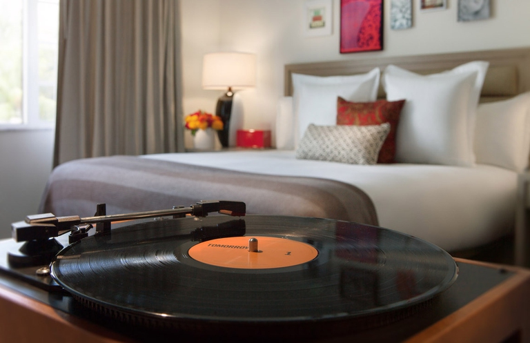 Redbury hotel Miami turntable