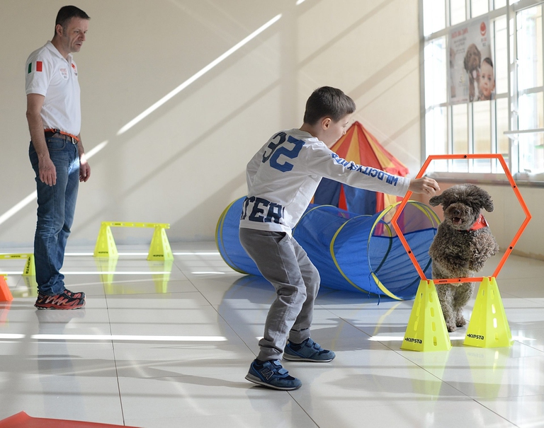 Dog Therapy alla Dental clinic di Torino