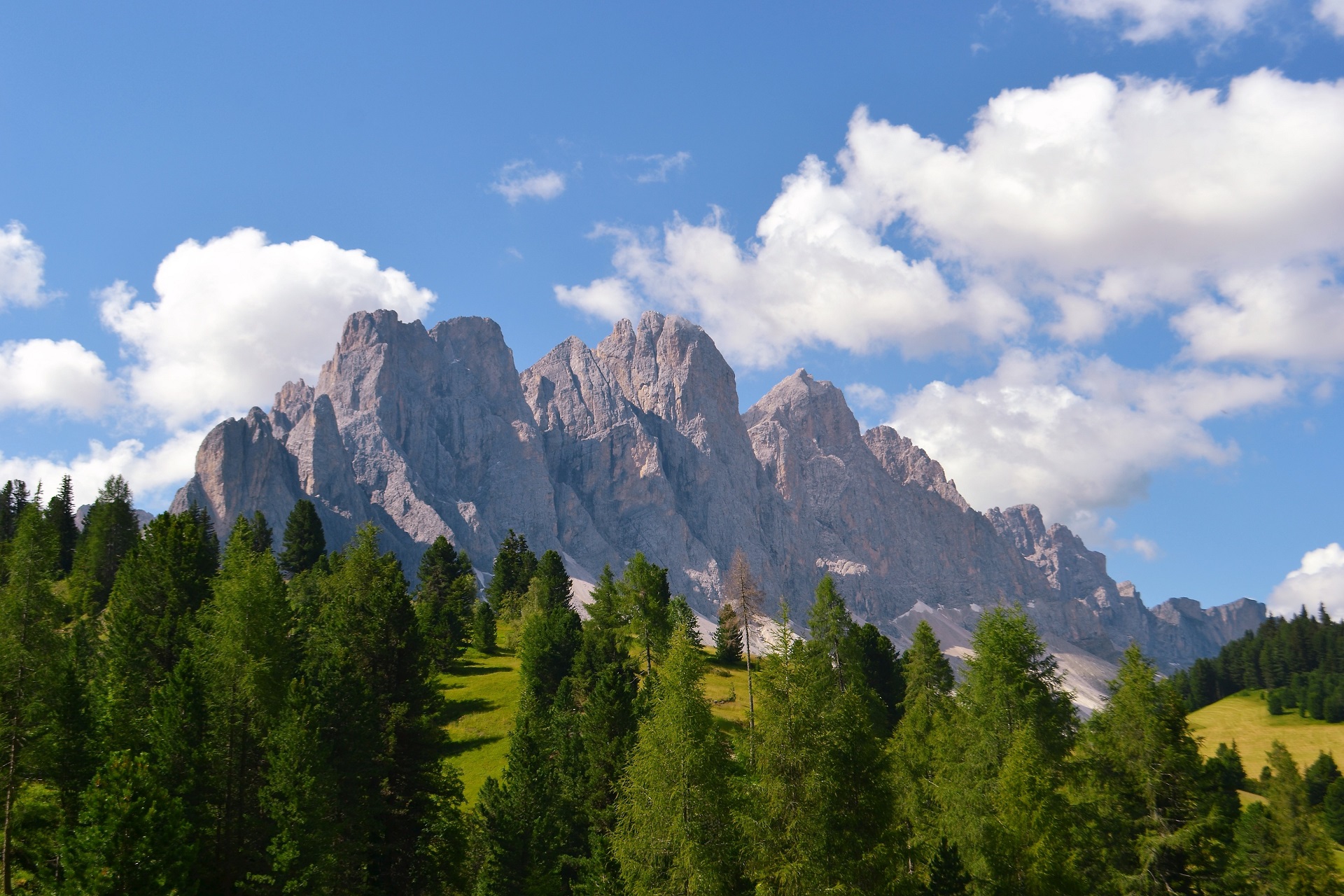 Val di Funes panorama