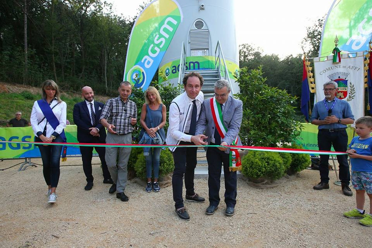 Inaugurazione impianto eolico Agsm Verona