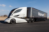 Ibrido, aerodinamico e leggero. È il camion del futuro secondo Walmart