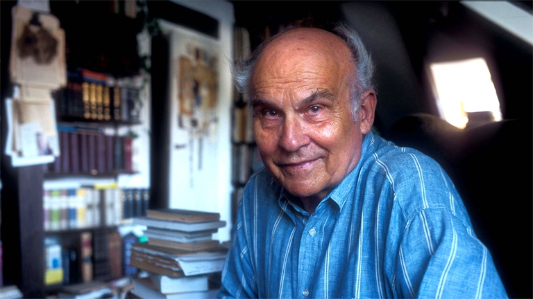 Ryszard Kapuscinski nel 2003. (©STR/AFP/Getty Images)