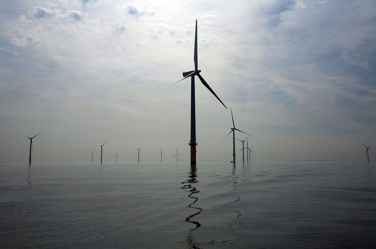 Parco eolico offshore al largo di LIverpool