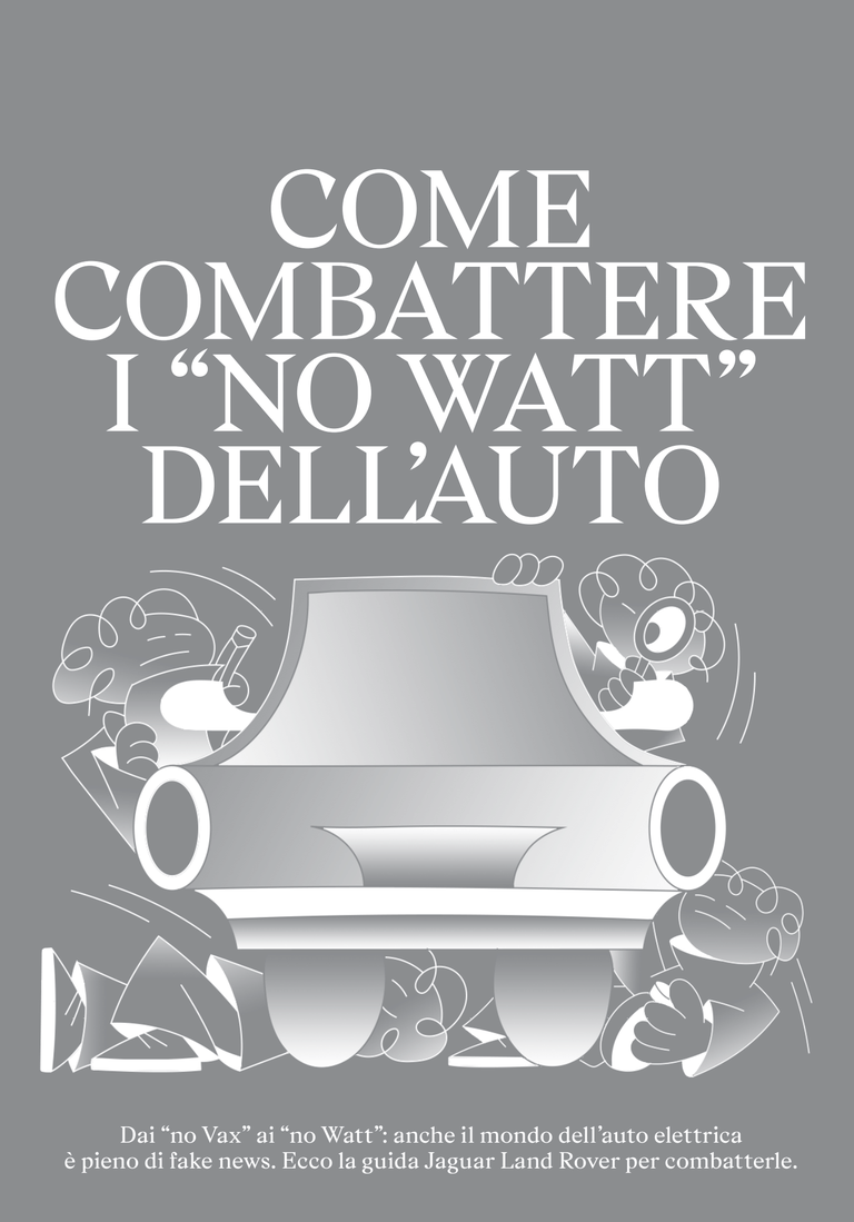 guida, fake news, mobilità elettrica, jaguar