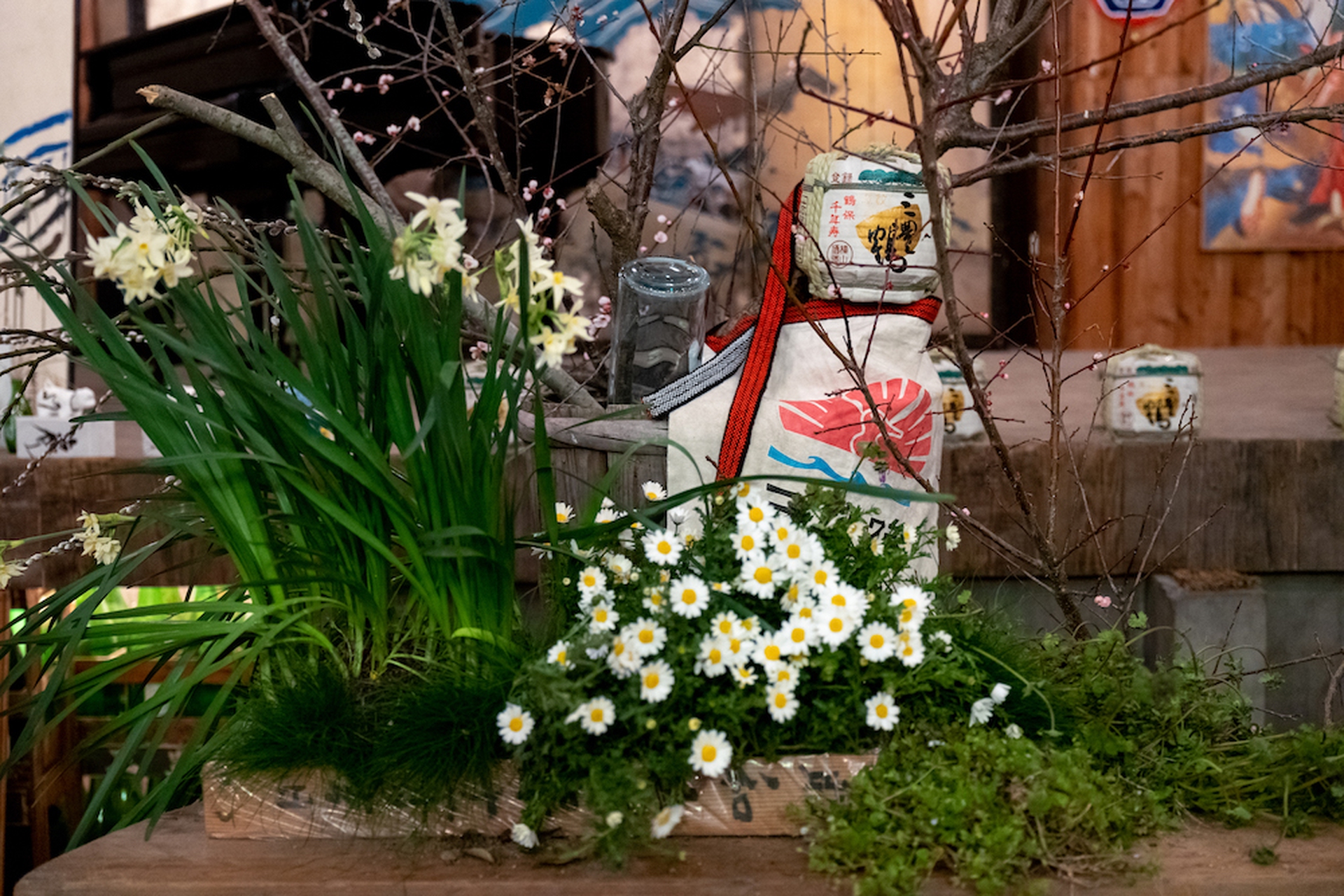 Vecchia fabbrica di Sake trasformata in ristorante