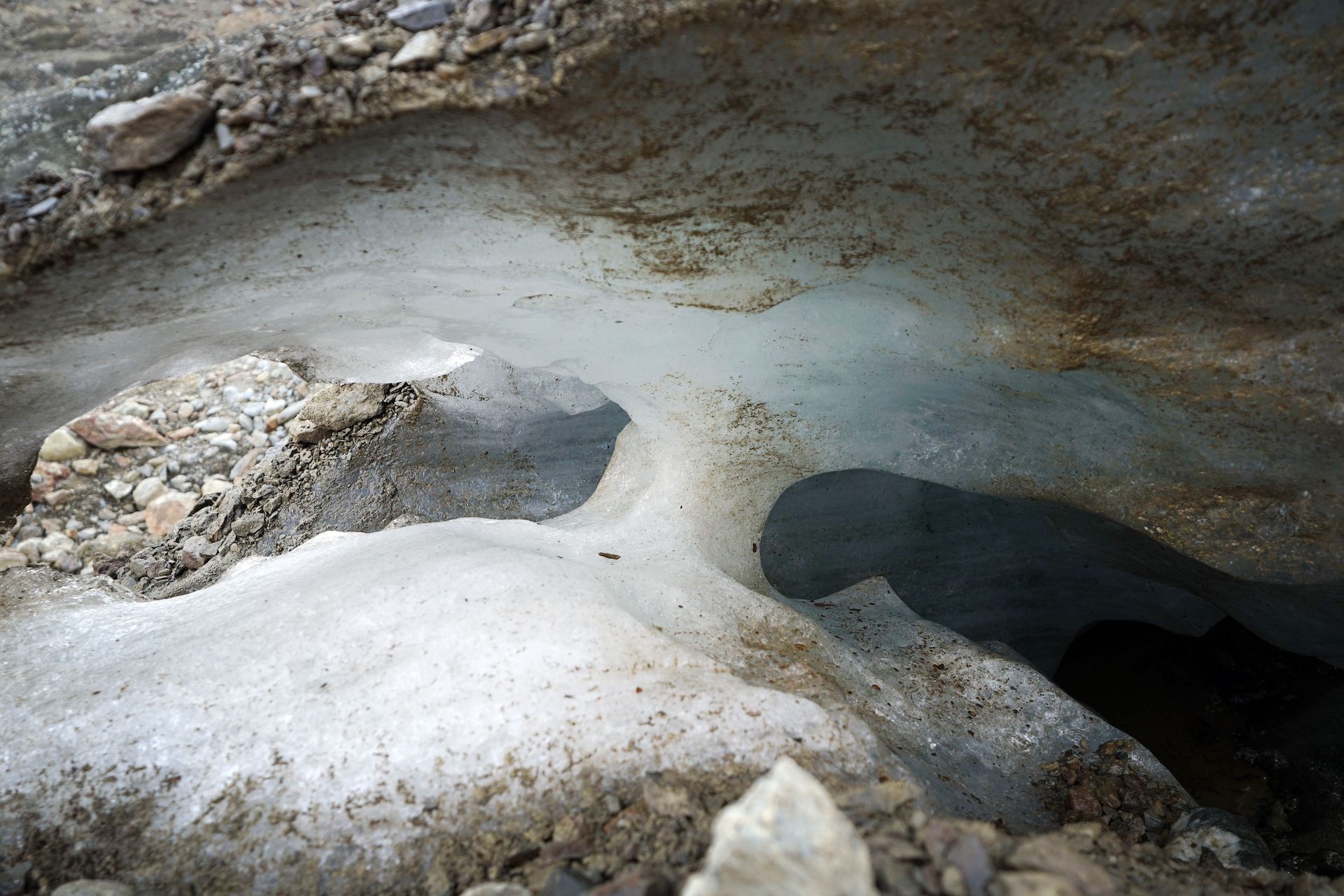 ghiacciaio dei forni italia