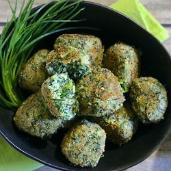 Polpette agretti e ricotta © Beatrice Spagoni