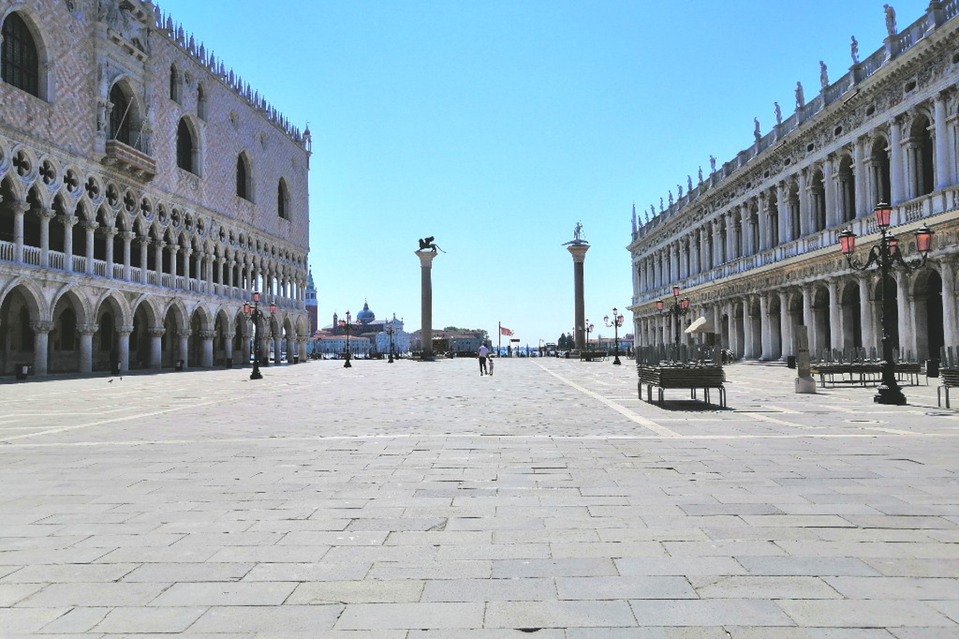 Piazza San Marco vuota