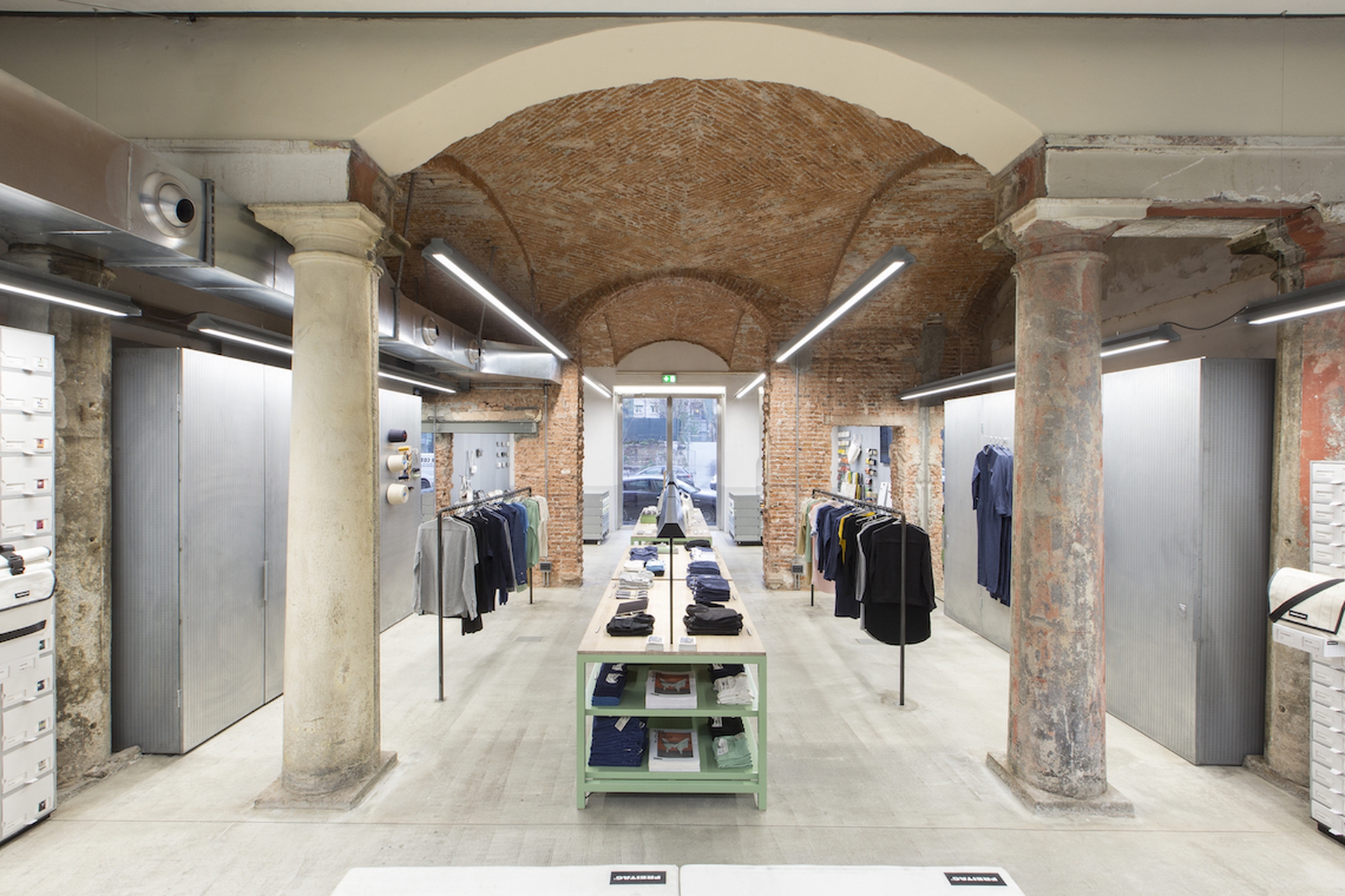 Il negozio Freitag a Milano