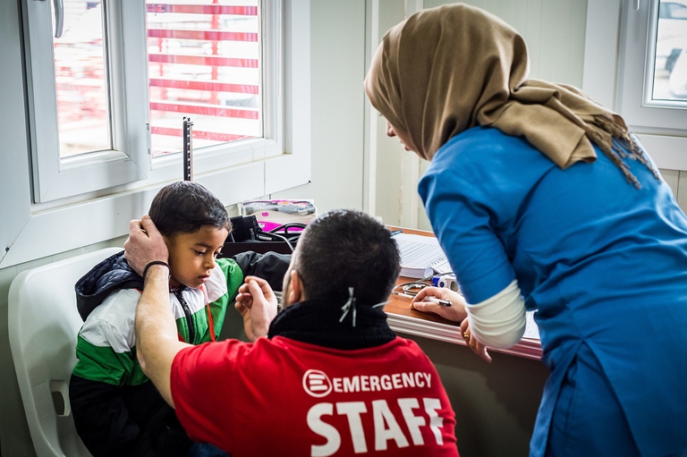 Emergency al lavoro in Iraq