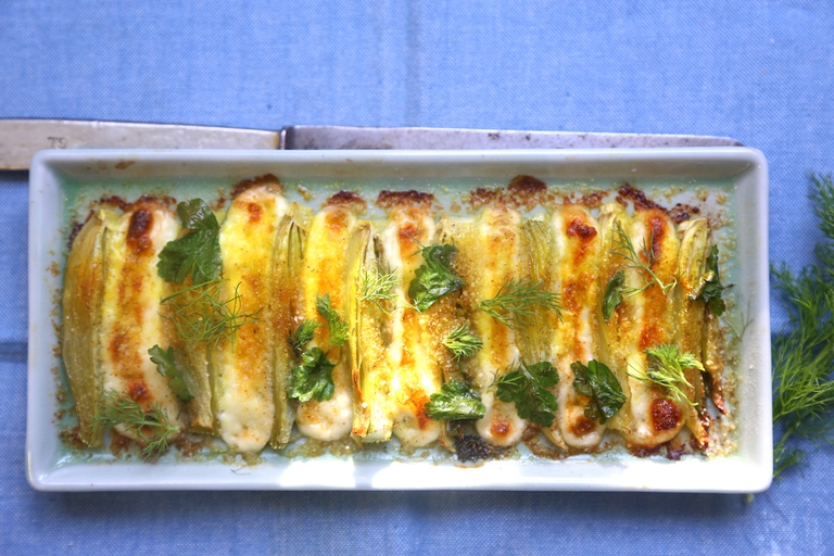 gratin di finocchi
