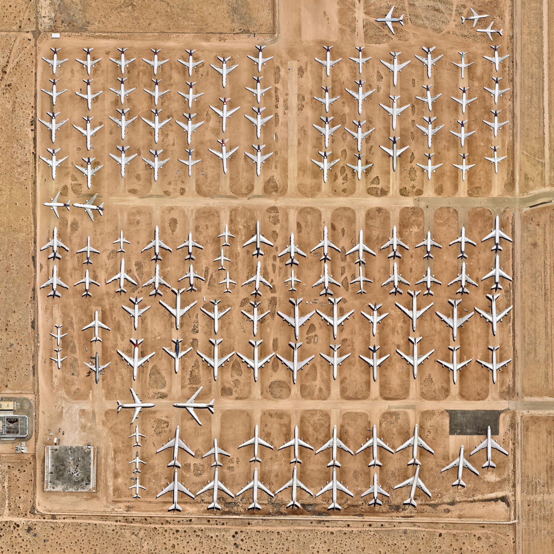 Overview. Aircraft boneyard