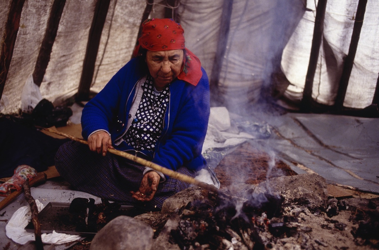 Anziana Inuit canadese