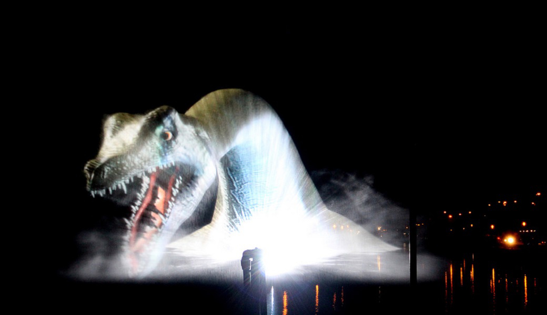 Cidneon illumina il castello di Brescia