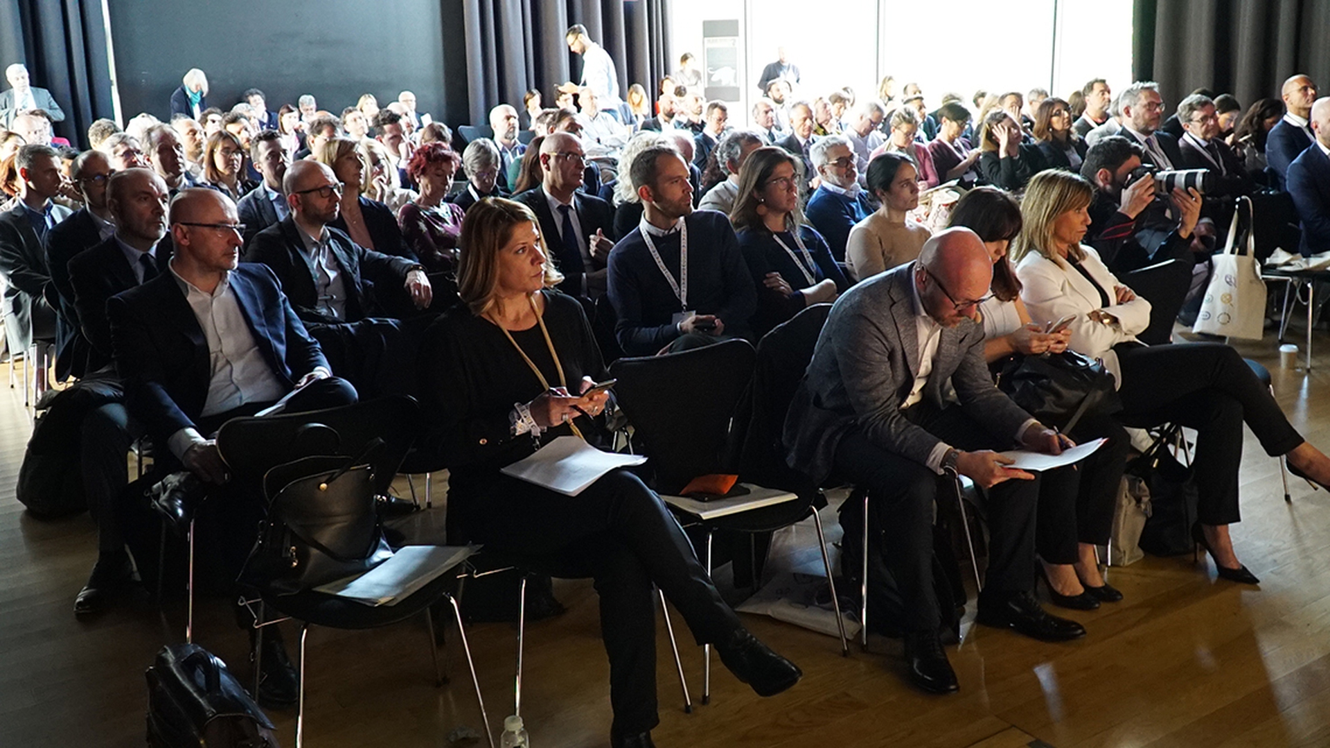 Il pubblico della sessione plenaria