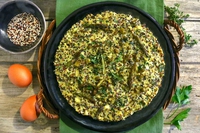 Frittata di quinoa con asparagi e feta, la ricetta