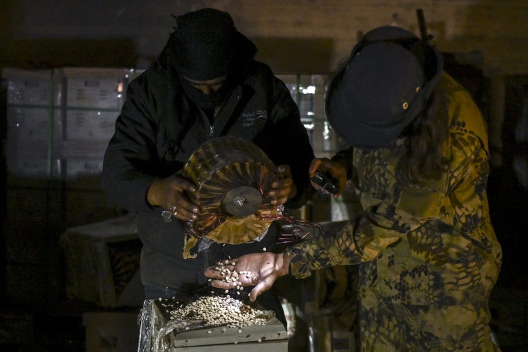 Il captagon sequestrato dai ribelli che controllano la Siria