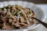 Strozzapreti di farro alla salsa di noci