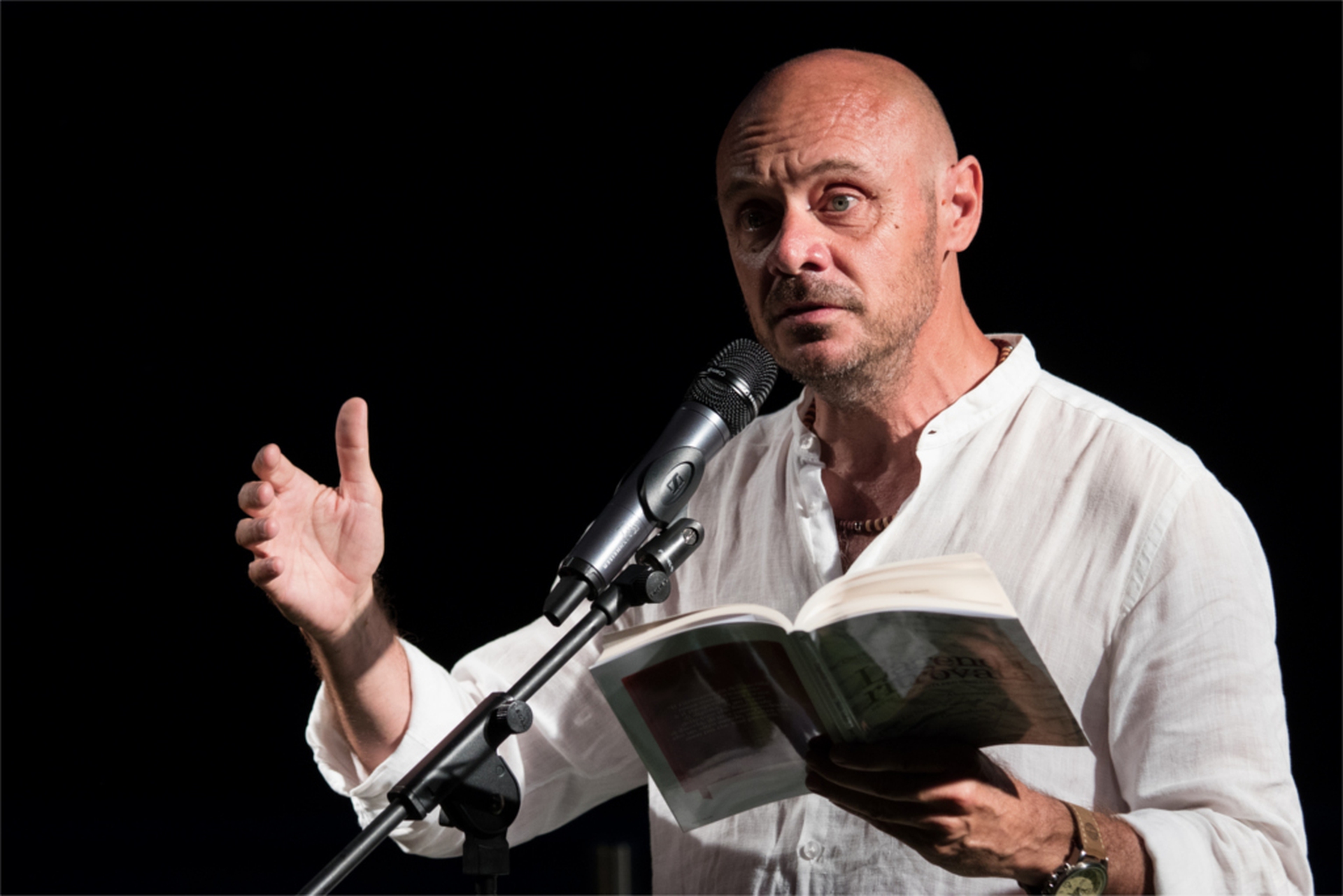 Leonardo Manera legge l'Agenda ritrovata