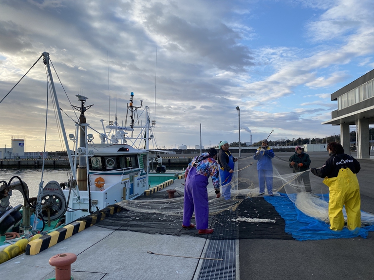 Pescatori a Shinchi, Fukushima
