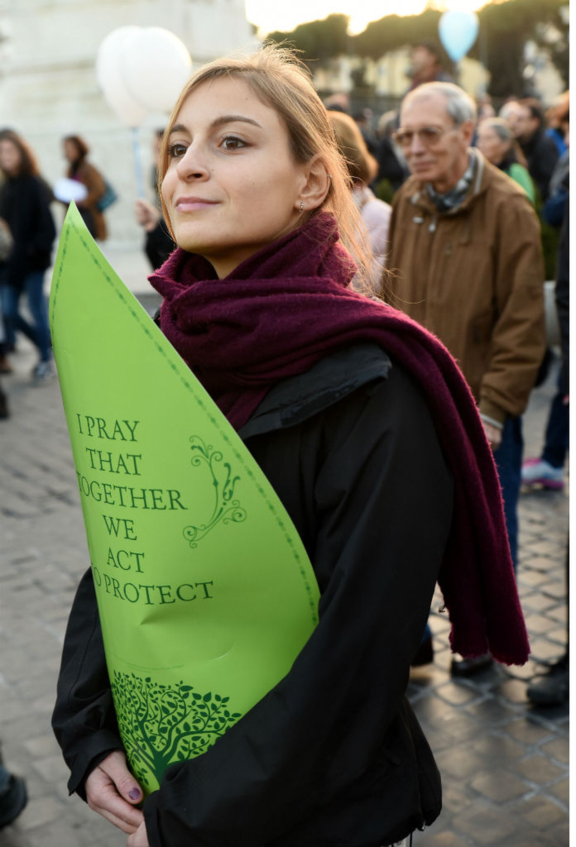 Marcia per il clima. Le immagini dei 15 mila a Roma