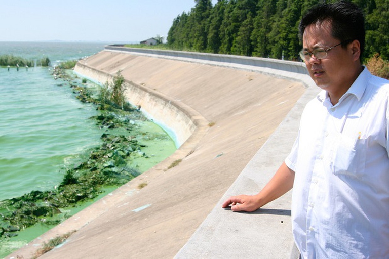 Pollution activist in China