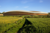 Lo stadio più sostenibile al mondo, il progetto firmato Zaha Hadid per i Forest green rovers