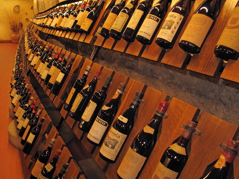 Barolo, enoteca, vini, Lanche, cammini