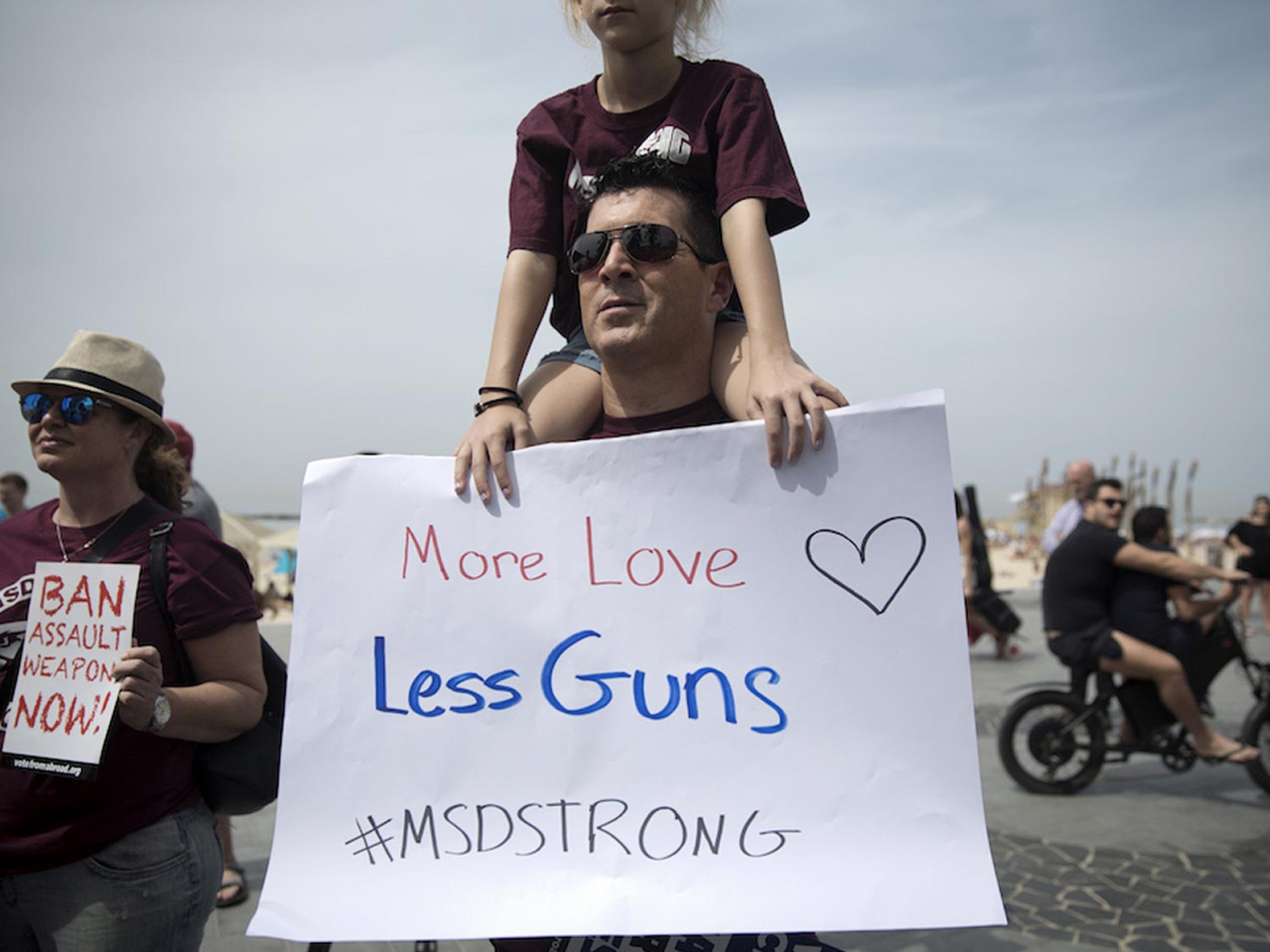 March for our lives a Tel Aviv