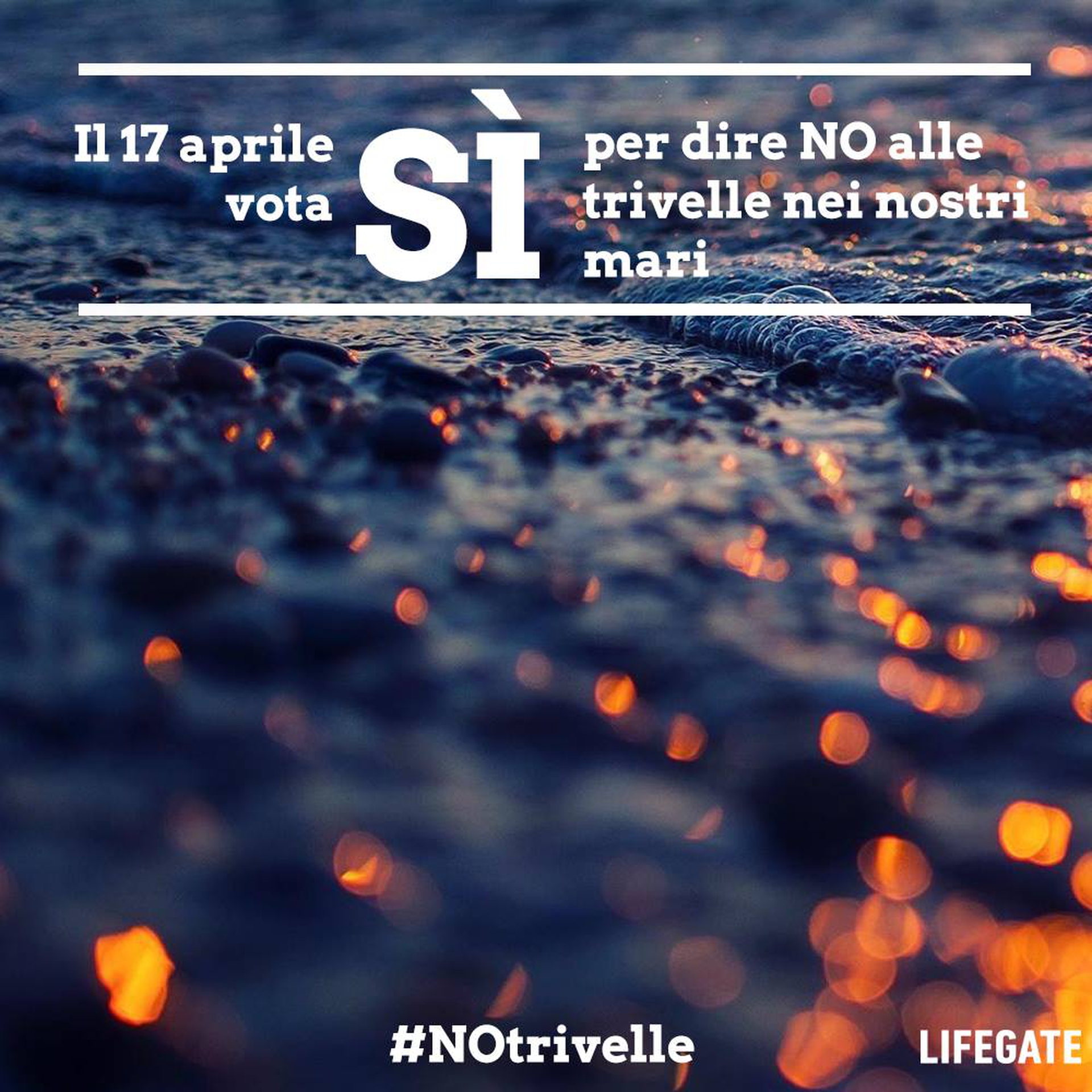 Vota sì per dire #NoTrivelle