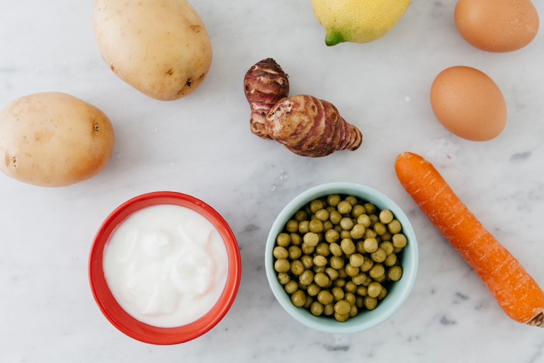 topinambur in insalata